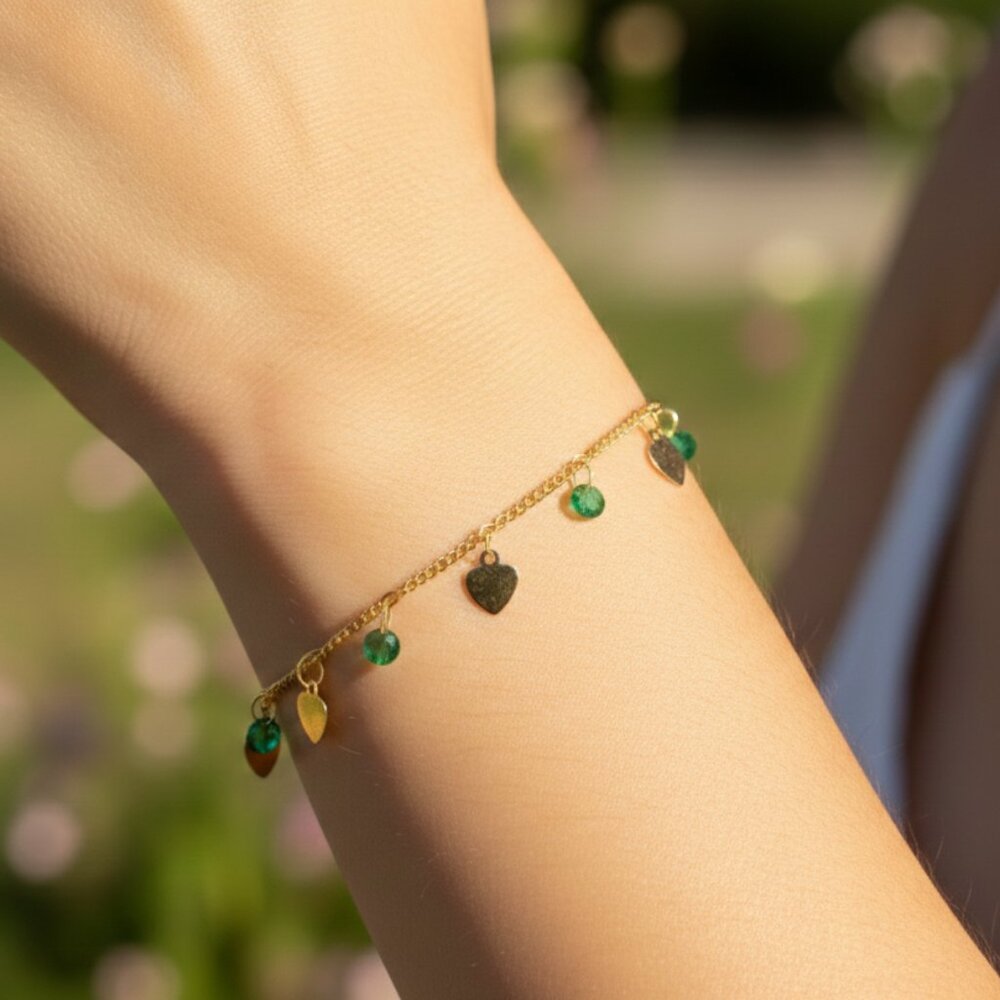 "Trendy Handmade Bracelet – A Stylish Gift for Women & Girls, MAR091959